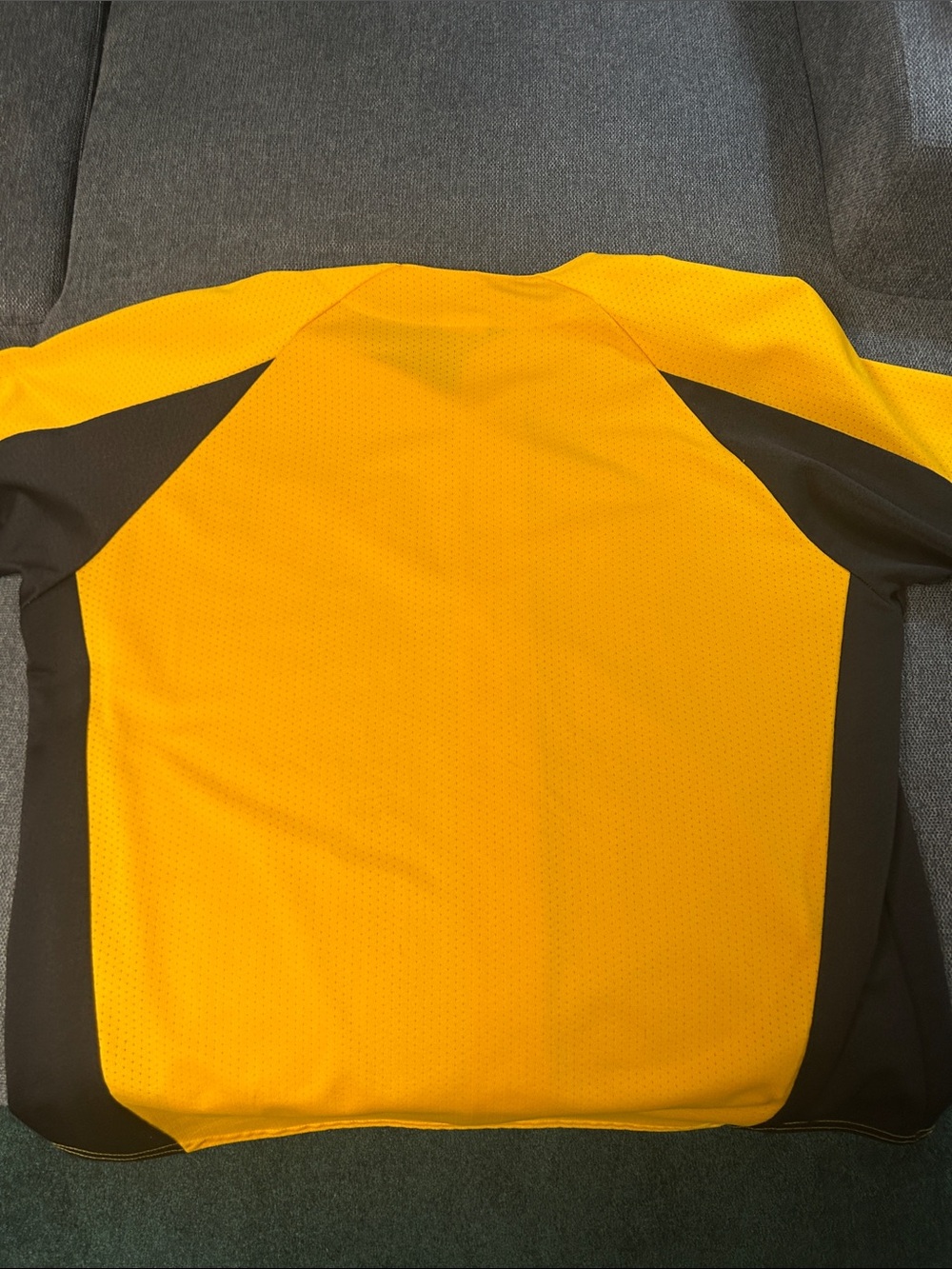Majestic Pittsburgh Steelers Yellow and Black Jersey Shirt - Picture 3 of 5